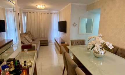 Apartamento 3 quartos semimobiliado Centro/Alto da XV