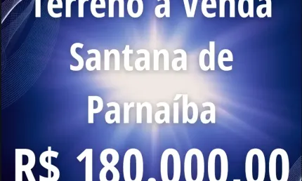 Terreno em santana de parnaíba. pronto para construir