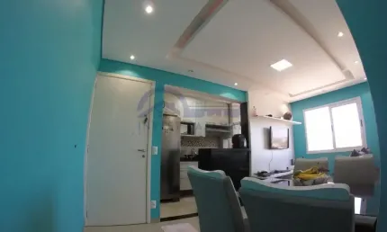 Apartamento no Portal dos Ipês, andar alto, vista livre