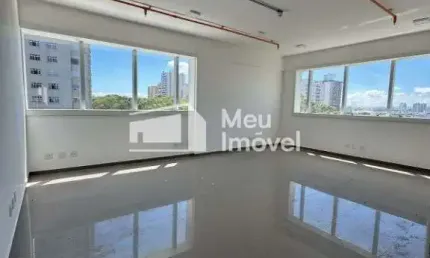 Aluguel sala comercial de 49m2 - edificio conlife center- bairro jardim aquarius - sao jose dos campos