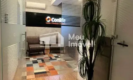 Sala comercial conjugada mobiliada com 100m2- edificio conlife center- bairro jardim aquarius.