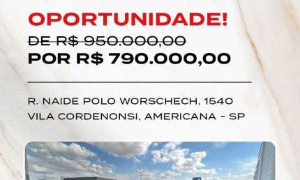 Condomínio Jardins dos Ipês Amarelos: lote 632m² - Vila Cordenonsi - Americana -SP