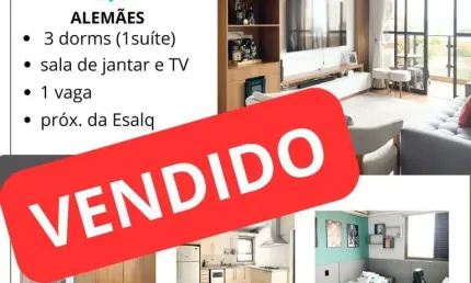 Apartamento à venda no bairro são judas - piracicaba/sp