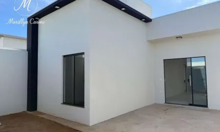 Casa com 2 quartos à venda na Novo paraiso, 1, Jardim Paraíso, Luís Eduardo Magalhães, 66 m2 por R$ 295.000