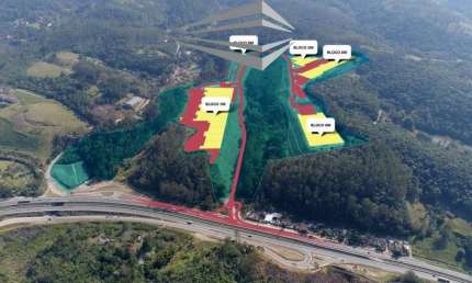 Terreno comercial à venda na Rua 14 de Julho (Loteamento Las Palmas), 500, Itaquaciara, Itapecerica da Serra, 323 m2 por R$ 36.000.000