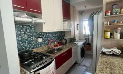 Apartamento para Locação em Cajamar, Portais (Polvilho), 3 dormitórios, 1 suíte, 2 banheiros, 1 vaga