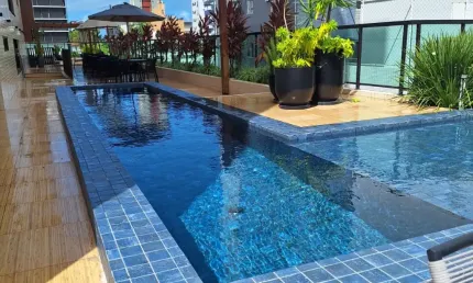 Alugo apartamento novo no bessa com jam estrutura de lazer completa
