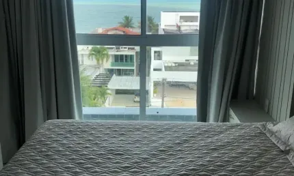 Alugo apartamento à beira mar do bessa - todo mobiliado