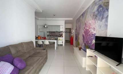 Apartamento mobiliado para locação no Jardim Aruan em Caraguatatuba