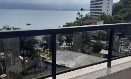 Apartamento cobertura frente mar para venda na Prainha em Caraguatatuba