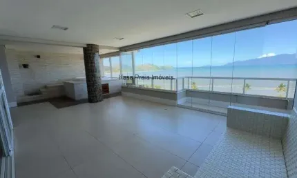 Apartamento alto padrão frente mar para locação e venda no Centro em Caraguatatuba