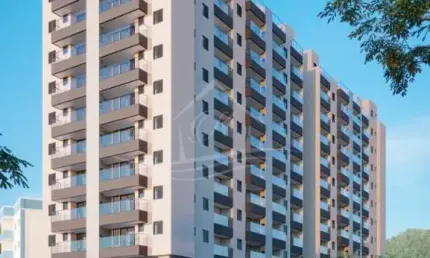 APARTAMENTO EM CONSTRUÇÃO CERCA DE 30 METROS DA PRAIA COM 02 DORMITÓRIOS (1STE), PRAINHA, CARAGUATATUBA/SP