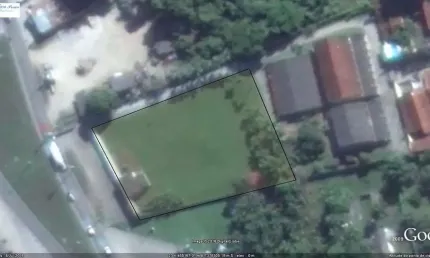 ÁREA COM 40 METROS DE FRENTE PARA A RODOVIA, COM 3500 M² ESCRITURA DEFINITIVA - PORTO NOVO - CARAGUATATUBA/SP
