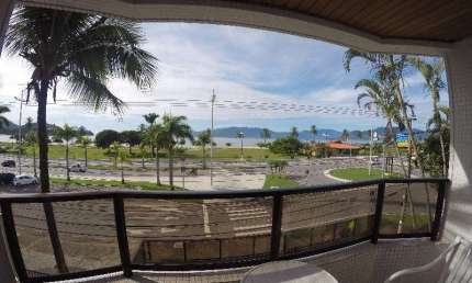 APARTAMENTO FRENTE MAR PARA VENDA E LOCAÇÃO NO CENTRO EM CARA GUATATUBA