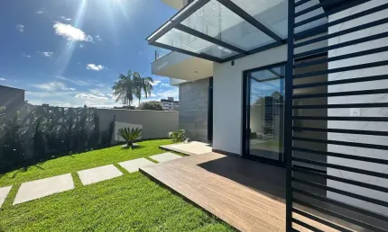 Sobrado geminado novo em localização tranquila e segura | 3 quartos | churrasqueira | 2 vagas | ótimo padrão de qualidade - agende sua visita!