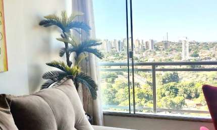 Apartamento à venda no Residencial Lourenzzo Del Parco, 74,94m2 - 3 quartos (1 suíte)- Parque Amazonia-Goiania- Go