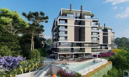 Reserva Colina - Apartamento com 4 quartos à venda no bairro Mossunguê, em frente ao Parque Barigui e ao lado do Park Shopping Barigui em Curitiba.