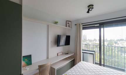 Apartamento com 1 quarto para alugar na Rua Stela Marina, Brooklin, São Paulo