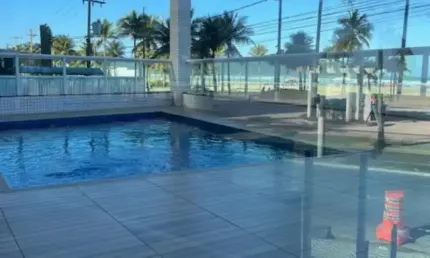 Apto guilhermina frente ao mar com 3 dorms, sala 2 ambientes 2 vagas