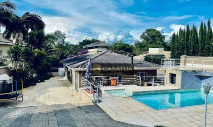 Casa com 4 dormitórios à venda, 264 m² por r$ 1.700.000 - parque res shambala i - atibaia/sp