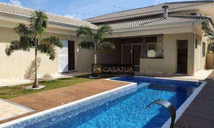 Casa com 3 dormitórios à venda, 323 m² por R$ 3.800.000,00 - Condomínio Porto Atibaia - Atibaia/SP