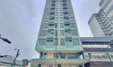 Sala comercial com 50,52m² no edifício visconde de mauá