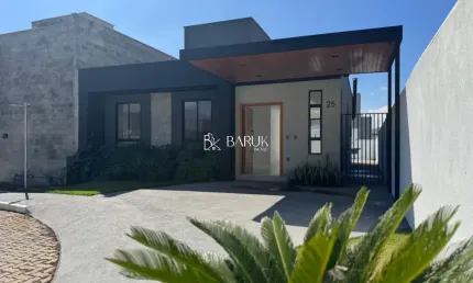 Casa linear 3 quartos suite condomínio fechado são pedro