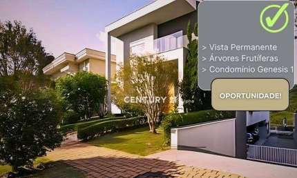 Casa com 4 dormitórios, 465 m² - venda por R$ 6.000.000,00 ou aluguel por R$ 36.500,02/mês - Gênesis 1 - Santana de Parnaíba/SP