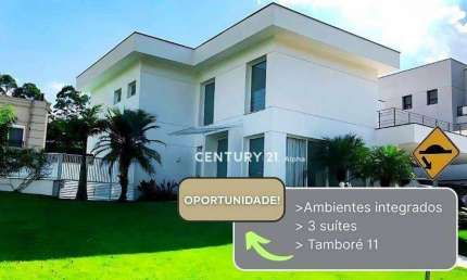 Casa com 3 dormitórios à venda, 433 m² por R$ 7.000.000,00 - Tamboré - Santana de Parnaíba/SP