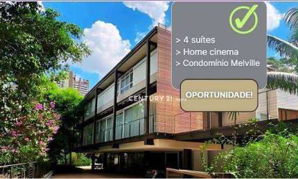 Casa com 4 dormitórios à venda, 890 m² por R$ 9.950.000,00 - Condomínio Melville (Tamboré) - Santana de Parnaíba/SP
