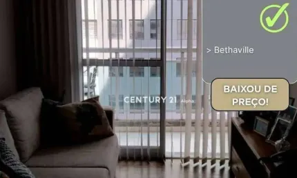 Apartamento 2 Quartos com Suíte em Bethaville - Ideal para sua Família!