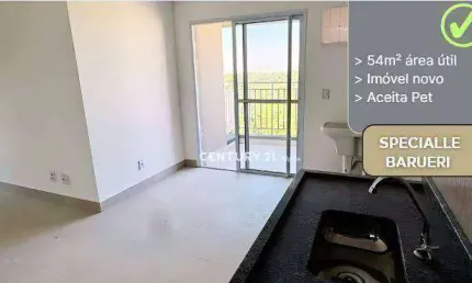 Apartamento com 2 dormitórios à venda, 54 m² por r$ 415.000,00 - jardim audir - barueri/sp