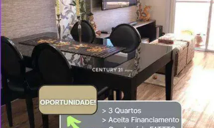Apartamento com 3 dormitórios à venda, 73 m² por R$ 690.000,00 - Tamboré - Barueri/SP