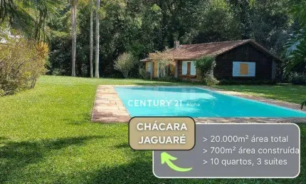 Chácara com 10 dormitórios à venda, 20000 m² por R$ 5.000.000,00 - Vila Jaraguá - São Paulo/SP