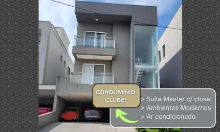 Casa com 3 dormitórios à venda, 252 m² por R$ 1.696.000,00 - New Ville - Santana de Parnaíba/SP