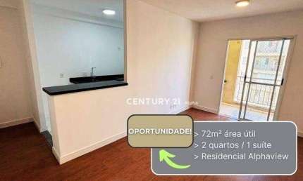 Apartamento com 2 dormitórios à venda, 72 m² por R$ 425.000,00 - Jardim Tupanci - Barueri/SP