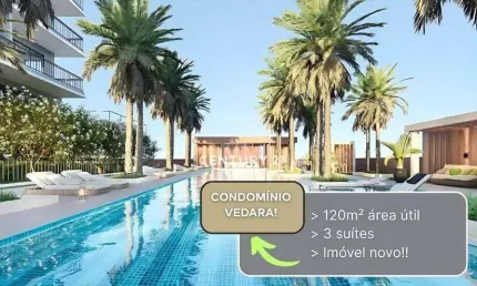 Apartamento com 3 dormitórios à venda, 120 m² por R$ 1.750.000,00 - Centro Comercial Jubran - Barueri/SP