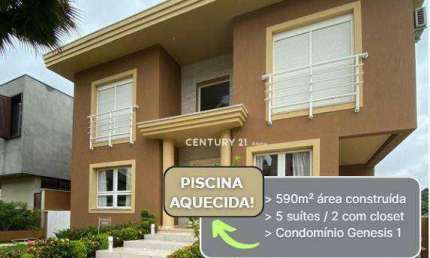Casa com 5 dormitórios, 590 m² - venda por R$ 6.000.000,00 ou aluguel por R$ 36.000,00/mês - Gênesis 1 - Santana de Parnaíba/SP