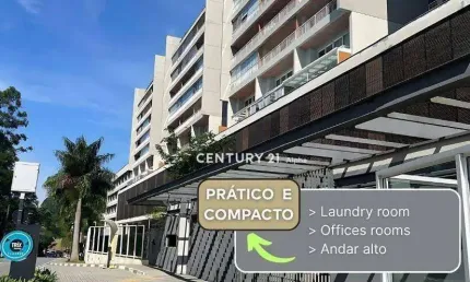Apartamento com 1 dormitório à venda, 50 m² por R$ 750.000,00 - Tamboré - Santana de Parnaíba/SP