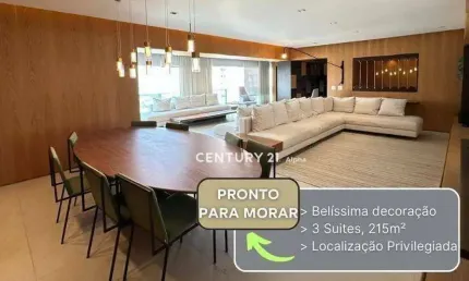 Apartamento com 3 suítes à venda, 215 m² por R$ 4.350.000 - Alphaville Industrial - Barueri/SP