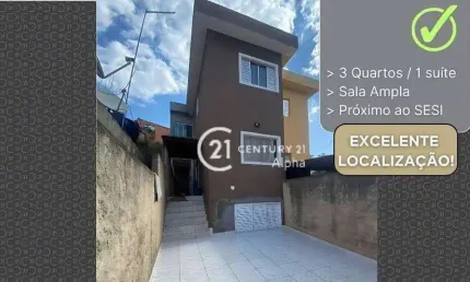 Casa com 3 quartos no cidade são pedro - ótima localização e aceita financiamento!