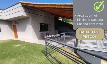 Casa térrea em santana de parnaíba - 3 quartos, piscina e 6 vagas de garagem