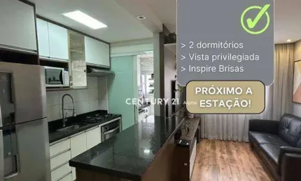 Apartamento com 2 dormitórios à venda, 51 m² por r$ 449.000 - condomínio inspire brisas - barueri/sp