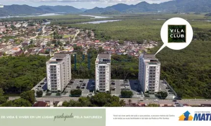 Apartamento para Venda em Bertioga, Jd Paulista, 2 dormitórios, 1 suíte, 1 banheiro, 1 vaga