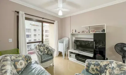 Apartamento para Venda em Guarujá, Enseada, 2 dormitórios, 1 suíte, 1 banheiro, 1 vaga