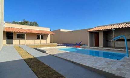 Casa com 3 dormitórios à venda, 87 m² por R$ 299.000,00 - Vila Nova - Mateus Leme/MG