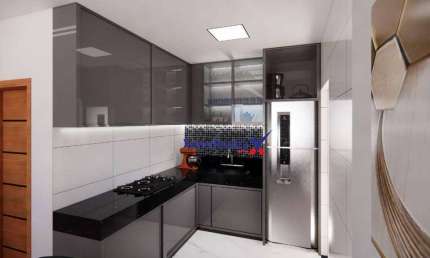 Apartamento com 3 dormitórios à venda, 78 m² por R$ 530.000 - Cabral - Contagem/MG