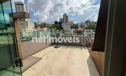 Cobertura com 3 quartos para alugar na Rua Diametral, Sagrada Família, Belo Horizonte