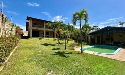 Casa de Praia para Venda em Beberibe, Praia das Fontes, 4 dormitórios, 4 suítes, 1 banheiro, 10 vagas