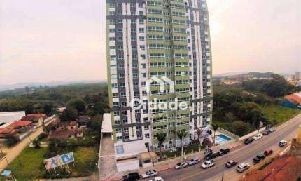 Apartamento com 1 suíte + 2 dormitórios para alugar, 124 m² por R$ 5.000/mês - Centro - Balneário Piçarras/SC